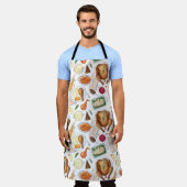 Erntedank Türkei Abendessen Schürze (Getragen)