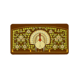 Erntedank Türkei Adressaufkleber