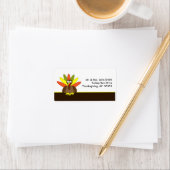 Erntedank Türkei Adressaufkleber (Insitu)