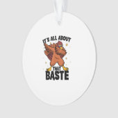 Erntedank Türkei alles über diese Baste Ornament (Vorderseite)