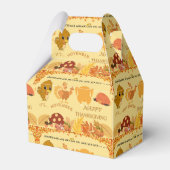 Erntedank Türkei an Dinner Fun Design Geschenkschachtel (Vorderseite)