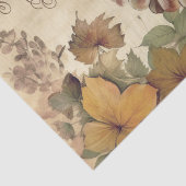 Erntedank Türkei Aquarellfarbe Seidenpapier (Detail)