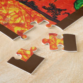 ERNTEDANK TÜRKEI AUF DEM RUN-Puzzle Puzzle (Seite)