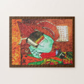 ERNTEDANK TÜRKEI AUF DEM RUN-Puzzle Puzzle (Horizontal)