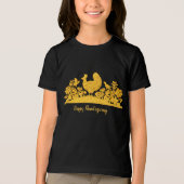 Erntedank Türkei Blumenkohl T - Shirt (Vorderseite)