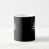 Erntedank Türkei Bowling Button Matching Team Gesc Kaffeetasse (Mittel)