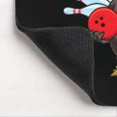 Erntedank Türkei Bowling Button Matching Team Gesc Mousepad (Ecke)