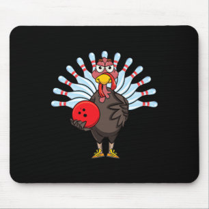 Erntedank Türkei Bowling Button Matching Team Gesc Mousepad