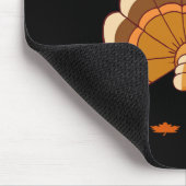 Erntedank Türkei Chat Meow Funny Men Danke Mousepad (Ecke)