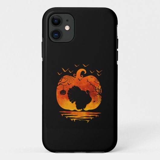 ERNTEDANK TÜRKEI COSTUME PUMPKIN FALL Saison Case-Mate iPhone Hülle (Rückseite)