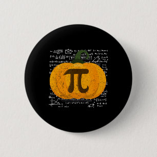 Erntedank Türkei Day Pumpkin Pi Friendsgivi Button