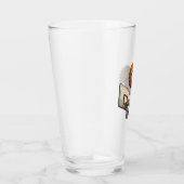 Erntedank Türkei Dunking Basketball Funny Glas (Rechts)