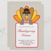 Erntedank Türkei Einladung (Vorne/Hinten)