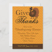 Erntedank Türkei Einladung (Vorderseite)