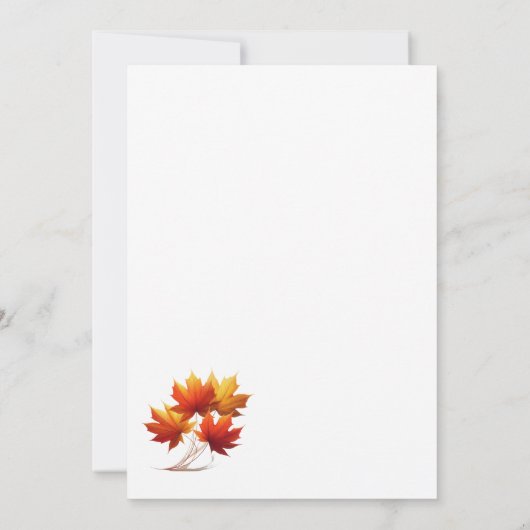 Erntedank Türkei Einladung (Rückseite)