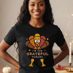 Erntedank Türkei Familie Matching Freundschaft T-Shirt