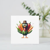 Erntedank Türkei Feiertagskarte (Stehend Vorderseite)