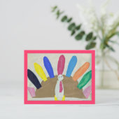 Erntedank Türkei Feiertagspostkarte (Stehend Vorderseite)