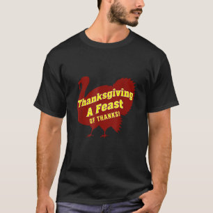 Erntedank Türkei Ferienbauernhof Gobble Herbstausf T-Shirt