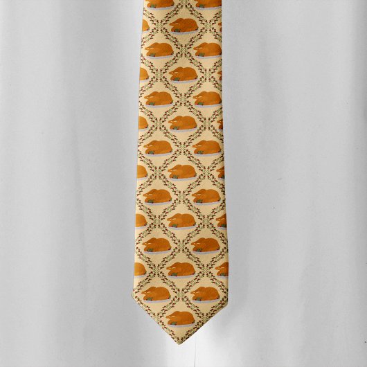 Erntedank Türkei Fest Fall Krawatte