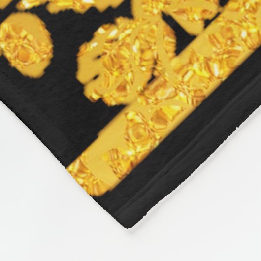 Erntedank Türkei Fleece Blanket (Ecke)