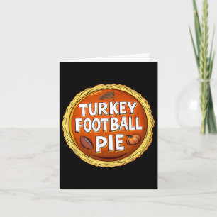 Erntedank Türkei Football Pumpkin Pie Food Spion Karte