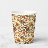 Erntedank, Türkei, Fußball Bierpumpen Pie Pa Pappbecher (Links)