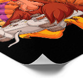 Erntedank Türkei Gamer Boys Kinder Teens Gam Poster (Ecke)