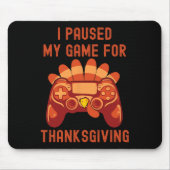 Erntedank Türkei Gaming Controller Boys Kinder Mousepad (Vorne)