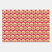 Erntedank Türkei Geschenkpapier Set (Vorderseite 2)