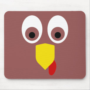 Erntedank Türkei Gesicht Mousepad