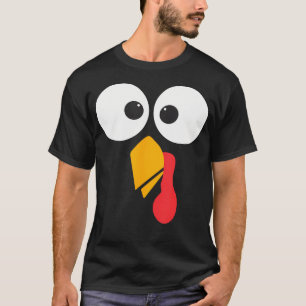 Erntedank Türkei Gesichtsausdruck Familienkostüm C T-Shirt