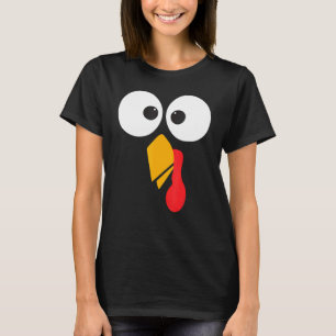 Erntedank Türkei Gesichtsausdruck Familienkostüm C T-Shirt