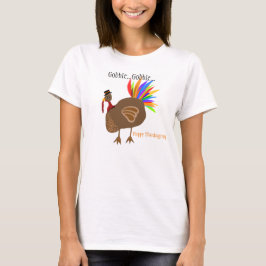 Erntedank Türkei Gobble Gobble T-Shirt