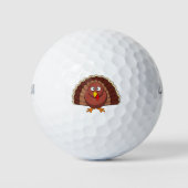 Erntedank Türkei Golfball (Vorderseite)