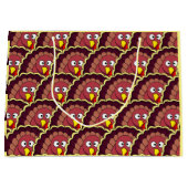 Erntedank Türkei Große Geschenktasche Geschenktüte (Vorderseite)