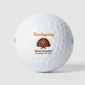Erntedank Türkei Herbstturnier Golfball (Vorderseite)
