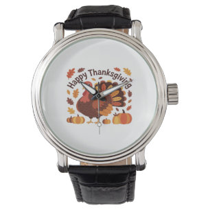 Erntedank Türkei - Herbstwochenklassische Overs Armbanduhr