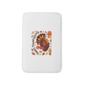 Erntedank Türkei - Herbstwochenklassische Overs Badematte (Vorderseite Vertikal)