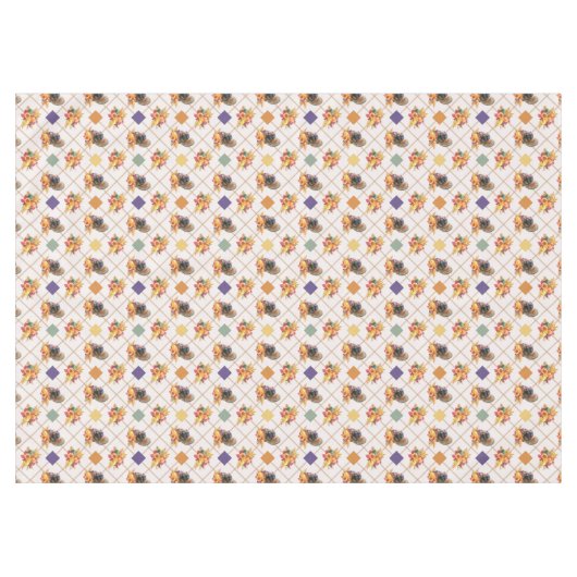 Erntedank Türkei Holiday Tableclout Tischdecke (Vorderseite (Horizontal))
