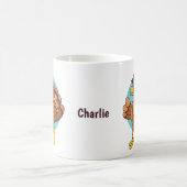 Erntedank Türkei individuelle Name Tasse (Mittel)