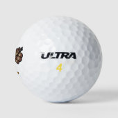 Erntedank Türkei Jagd Golfball (Logo)