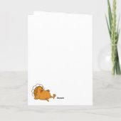 Erntedank Türkei Karte (Rückseite)