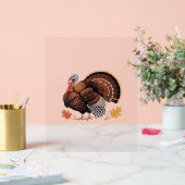 Erntedank Türkei - Klasse Herbst Urlaub Klassik Acrylschild (Hochzeit)