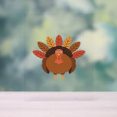 Erntedank Türkei - Klasse Herbst Urlaub Klassik Acrylschild (Neutral)