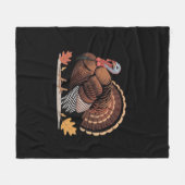 Erntedank Türkei - Klasse Herbst Urlaub Klassik Fleecedecke (Vorderseite (Horizontal))