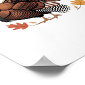 Erntedank Türkei - Klasse Herbst Urlaub Klassik Poster (Ecke)