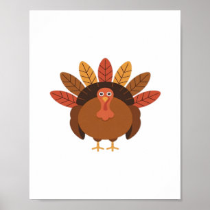Erntedank Türkei - Klasse Herbst Urlaub Klassik Poster