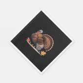 Erntedank Türkei - Klasse Herbst Urlaub Klassik Serviette (Ecke)