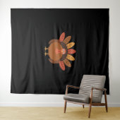 Erntedank Türkei - Klasse Herbst Urlaub Klassik Wandteppich (Beispiel (Horizontal))